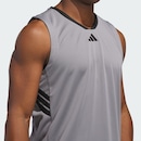 Camiseta Regata adidas Basketball Legends - Masculina - Foto 6