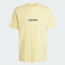 Camiseta adidas Essentials Linear Single Jersey - Masculina - Foto 3