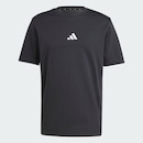 Camiseta adidas Malha Simples Essentials Small Logo - Masculina - Foto 3