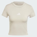 Camiseta adidas Essentials Três Listras Slim - Feminina - Foto 3