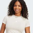 Camiseta adidas Essentials Três Listras Slim - Feminina - Foto 6