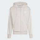 Blusão adidas Capuz Zíper Essentials Três Listras - Masculina - Foto 3