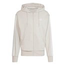 Blusão adidas Capuz Zíper Essentials Três Listras - Masculina - Foto 1
