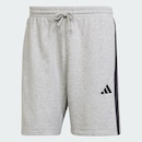 Short Moletinho adidas Essentials Três Listras - Masculino - Foto 3
