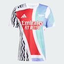 Camisa Arsenal 24/25 adidas Pré-Jogo - Masculina - Foto 3
