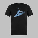 Camiseta Plus Size Masculina Preta Surf Hot Wave Algodão Pime WSS - Foto 2