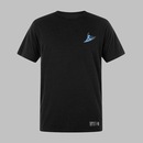 Camiseta Plus Size Masculina Preta Surf Hot Wave Algodão Pime WSS - Foto 1