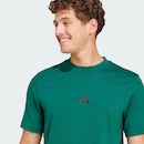 Camiseta adidas Malha Simples Essentials Três Listras - Masculina - Foto 5