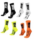Kit Meias Corrida Hupi Run Coloridas com 4 Pares - Adulto - Foto 1