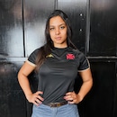 Camisa Kappa Vasco da Gama Baby Look Supporter Gold - Feminina - Foto 2