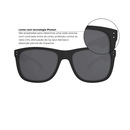 Óculos de Sol Unissex HB Ozzie Matte Black Wood - Foto 2