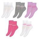 Meia Adidas Linear - Infantil - 5 Pares - Foto 1