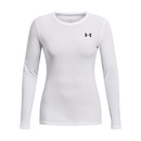 Camiseta Manga Longa de Compressão Under Armour HeatGear - Feminina - Foto 4