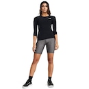 Camiseta Manga Longa de Compressão Under Armour HeatGear - Feminina - Foto 2
