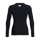 Camiseta Manga Longa de Compressão Under Armour HeatGear - Feminina - Foto 6