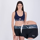 Conjunto Everlast Shorts + Top Basic III - Feminino - Foto 1