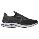 Tênis Mizuno Mirai 6 Corrida Preto - Masculino - Foto 1