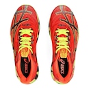 Tênis Asics Noosa Tri 15 Corrida Vermelho e Amarelo - Masculino - Foto 4