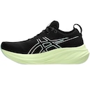 Tênis Asics Nimbus 26 Corrida Preto e Menta - Feminino - Foto 2