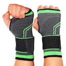 Kit 2 Munhequeira De Punho DK Elástica Ajustável Alta Compressão - Foto 1