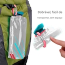 Bolsa Hidratação Gold Sports Macia dobrável Ultra  Leve Portátil Para Prática Esportiva 700 ml - Foto 3