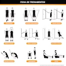 Kit Multi Extensores Elásticos Gold Sports Super Pro até 70Kgs - Foto 7