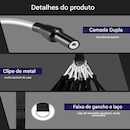 Kit Multi Extensores Elásticos Gold Sports Super Pro até 70Kgs - Foto 5