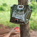 Saco de Água Dobrável Gold Sports Com Torneira 7.5 a 8 Litros Para Acampamento - Foto 4