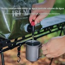 Saco de Água Dobrável Gold Sports Com Torneira 7.5 a 8 Litros Para Acampamento - Foto 5