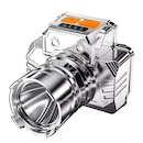 Lanterna Cabeça Gold Sports Retro Led RecarregáveL Prova dÁgua 3 Modos Iluminação 1800 lúmens - Foto 1