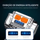 Lanterna Cabeça Gold Sports Retro Led RecarregáveL Prova dÁgua 3 Modos Iluminação 1800 lúmens - Foto 4