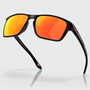 Óculos de Sol Oakley Sylas Black Ink Prizm Ruby Polarized - Masculino - Foto 2