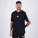 Camiseta adidas 3 Stripes Logo - Masculina - Foto 3