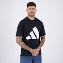 Camiseta adidas Big New Logo - Masculina - Foto 2