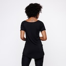 Camiseta Manga Curta Orbis Fitness Comprida Tapa Bumbum - Feminina - Foto 5