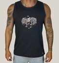 Camiseta Regata Prime WSS Gym Graffiti - Masculina - Foto 1