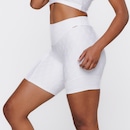 Shorts Orbis Fitness Corte Assimétrico Cintura Alta - Feminino - Foto 2