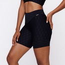 Shorts Orbis Fitness Corte Assimétrico Cintura Alta - Feminino - Foto 1