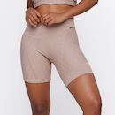 Shorts Orbis Fitness Corte Assimétrico Cintura Alta - Feminino - Foto 2