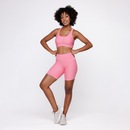 Shorts Orbis Fitness Corte Assimétrico Cintura Alta - Feminino - Foto 4