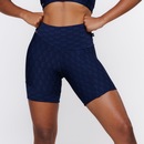 Shorts Orbis Fitness Corte Assimétrico Cintura Alta - Feminino - Foto 1