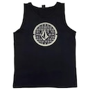 Camiseta Regata Volcom Circle Texture SM25 - Masculina - Foto 1