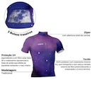 Camisa de Ciclismo ERT Classic Lunar proteção UV - Unissex - Foto 3