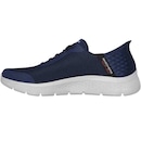Tênis Skechers Go Walk Flex Hands Masculino - Azul - Foto 2