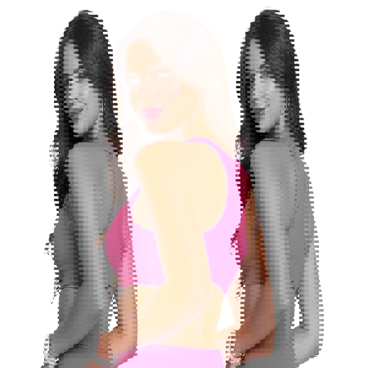 Top Canelado Selene Sem Costura - Feminino - Foto 2