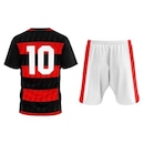 Uniforme do Flamengo Braziline Mini Craque - Infantil - Foto 2