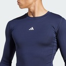 Camiseta de Treino Manga Longa adidas Techfit Compression - Masculina - Foto 6