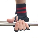 Munhequeira Art In'Force Com Protetor De Palma Em Couro Treino Funcional Academia Musculação - Foto 6