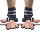 Munhequeira Art In'Force Com Protetor De Palma Em Couro Treino Funcional Academia Musculação - Foto 5