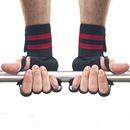 Munhequeira Art In'Force Com Protetor De Palma Em Couro Treino Funcional Academia Musculação - Foto 5